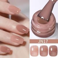 ราคา BORN PRETTY Transparent Jelly Nude Gel Nail Polish 10ml Sheer Glitter Crystal Varnis Semi Permanent for Nail Art DIY at Home (21177717988)