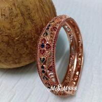 ราคา กำไลสีเงิน กำไลสีทอง กำไลลายพิกุล กำไลสีรมดำ กำไลเจ้าสาว เครื่องประดับล้านนา เครื่องประดับชุดไทย กำไลสำหรับผู้ใหญ่ รอบวง 20 เซนติเมตร (17467588401)