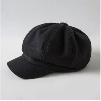 ราคา หมวกเบเร่ต์ Beret hat หมวกเบเร่ต์ สีพื้น สำหรับผู้ชาย สไตล์วินเทจ (17446376529)