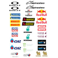ราคา สติ๊กเกอร์ มอเตอร์จีพี ตราสัญลักษณ์ โลโก้ต่างๆๆMotoGP alike sticker (21720254377)