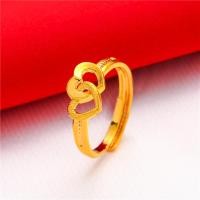 ราคา FC แหวนทองคํา 18K ปรับได้ กันแพ้ แหวนทอง ทองปลอม เหมือนจริงที่สุด (21837452759)