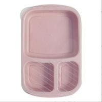 ราคา กล่องข้าว 3 ช่อง กล่องใส่อาหาร กล่องถนอมอาหาร กล่องใส่อาหารมีช่องแบ่ง กล่องข้าวเด็กน่ารักๆ (19224945424)