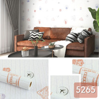 ราคา วอลเปเปอร์ไวนิล self adhesive Wallpaper สำหรับห้องครัว ห้องนอน สติ๊กเกอร์แปะผนังกันน้ำ PVC สติ๊กเกอร์ติดผนังลายอิฐ เรียบหรู กว้าง 45cm x 5 และ 10 เมตร (12400675721)
