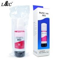 ราคา สต็อกพร้อม L C 003 หมึกเติม Refill Ink Tank Bottle สำหรับ Epson L3110 L3210 L3216 L3150 L3250 NO 003 300 (21369165119)