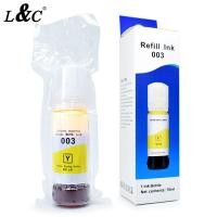 ราคา สต็อกพร้อม L C 003 หมึกเติม Refill Ink Tank Bottle สำหรับ Epson L3110 L3210 L3216 L3150 L3250 NO 003 300 (21369165118)