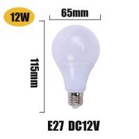 ราคา 12v E27 นำหลอดไฟประหยัดพลังงาน 36W 24W 18W 15W 12W 5W หลอดไฟ DC 12V แบตเตอรี่พลังงานแสงอาทิตย์ ไฟรถยนต์ (21549104350)