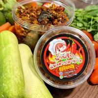 ราคา น้ำพริกแมงดาปลาย่างอุทัยธานี100กรัม (21738302687)