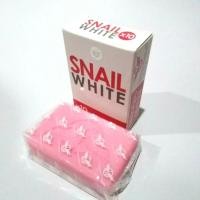 ราคา สบู่หอยทาก สบู่ สเนลไวท์ สบู่เมือกหอยทาก SNAIL WHITE x10 ACNE WHITENING SOAP ปริมาณ 70 กรัม ก้อน (21534025486)