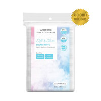 ราคา สำลี watson Watsons วัตสัน สำลีแผ่น สี่เหลี่ยม 210 แผ่น สำลีเช็ดหน้า (21790313886)