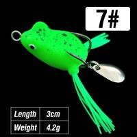 ราคา เหยื่ออ่อนฟรี 3cm 4 2g เหยื่อตกปลา เหยื่อปลอม อุปกรณ์ตกปลา กบยาง เหยื่อปลอม 1 บาท กบยาง 1 บาท เหยื่อปลอมช่อน กบยางตกปลาช่อน เยื่อปลอม เหยื่อตกปลา (17170986311)