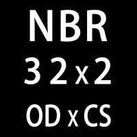 ราคา 20ชิ้น ล็อตไนไตรล์ยางแหวนสีดำ NBR ซีลโอริง2มิลลิเมตรความหนา OD 31 32 33 34 35 36 38 40 2มิลลิเมตร O แหวนซีลปะเก็นน้ำมัน O แหวนรอง (14604999223)