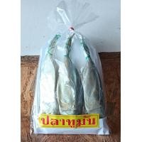 ราคา ปลาทูมัน3 4ตัวต่อแพ็คละ27บาท เนื้อแน่นมันอร่อยเค็มน้อยกว่าปลาทูหอมค่ะ (21544697013)