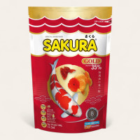 ราคา อาหารปลาสวยงาม Sakura gold 50 g เม็ดจิ๋ว (21738188107)