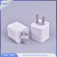 ราคา Aokago USB Cube Adapter 5W Wall Charger สำหรับ iPod iPad iPhone 5 5C 5S 6s 7 plus (21599821544)