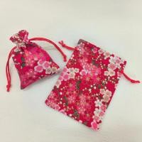 ราคา ถุงผ้า ถุงหูรูด ถุงผ้าลายดอก ถุงผ้าหูรูด ใส่ของขวัญ ลายซากุระ (21571276913)