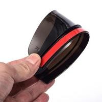 ราคา กระจกมองหลังรถอเนกประสงค์สีดำใส2ชิ้นกันฝนคิ้วรถยนต์แว่นตาว่ายน้ำกันฝนด้านข้างกันฝน (21505970421)