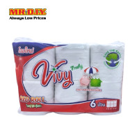 ราคา VIVY กระดาษชำระแบบม้วน 6 ม้วน แพ็ก (21407769638)