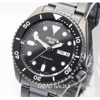 ราคา นาฬิกา SEIKO 5 Sports New Automatic SRPD65K1 black pvd ของแท้ รับประกันศูนย์ Tarad Nalika มีของแถม (4776838586)