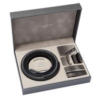 ราคา Guy Laroche Set เข็มขัดหนัง เปลี่ยนหัวได้ 2 แบบ DB58001W3BL41 (21739061547)