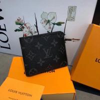 ราคา กระเป๋าสตางค์ผู้ชายคลาสสิก L11v2023กระเป๋าสตางค์หนังสั้นกระดานหมากรุกแบบวินเทจ (20130112255)