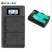 ราคา PALO LP E6 lp e6 2000mah แบตเตอรี่สำหรับ Canon EOS 5DS R 5D Mark II 5D Mark III 6D 7D 70D 80D XC10 กล้อง (20699442545)