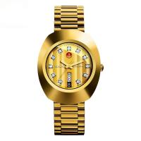 ราคา RA DO เดียสตาร์ หน้าปัดสีทอง gold dial diamond 36 mm men s Watch นาฬิกาสุดหรู Swiss watch the original founding series นาฬิกา นาฬิกาผู้ชายหุ้มด้วยเพชร (21573871712)