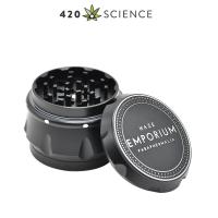 ราคา Haze Emporium Grinder V 4 Deep Black 4 Layer Metal Herb Herbal Grinder 63MM Aluminum Grinder (18990681057)