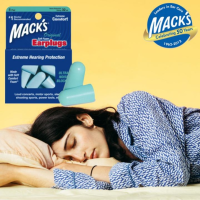 ราคา EAR PLUG macks 5 pairs ปลั๊กอุดหู โฟมอุดหู 5 คู่ สีเขียว นำเข้าจากอเมริกา ที่อุดหูตอนนอน อุดหูกันเสียง ที่อุดหูเสียง ที่อุดหูยิงปืน เอียปลั๊ก (8048350184)