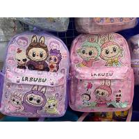 ราคา กระเป๋าสะพายหลัง กระเป๋าเด็ก Labubu ขนาด 15 นิ้ว หนังPU (21761283478)