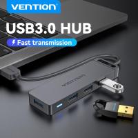 ราคา Vention USB ฮับ4พอร์ต USB 3 0อะแดปเตอร์พร้อมพลังงาน USB หลายตัวไมโคร USB Splitter ความเร็วสูงขยาย OTG สำหรับ Laplop PC Computerr USB 3 0 HUB (21731999164)