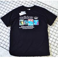 ราคา เสื้อยืด แขนสั้น adidas คอกลม งานคอป้าย ผ้าcotton สกรีนลายแฟชั่น (21431564272)