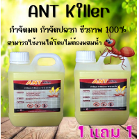 ราคา ANT Killer กำจัดมด กำจัดปลวก ชีวภาพ 100 ขนาด 1 ลิตร แถม 1 ลิตร (21794953582)
