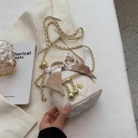 ราคา กระเป๋าผู้หญิงใบเล็กมินิสไตล์ชาแนลกระเป๋าสะพายข้างสายโซ่ลายข้าวหลามตัดแบบใหม่ปี2024กระเป๋าทรงจีบดูแพงยอดนิยมแบบยอดนิยม (18350111105)