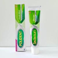 ราคา Polident fresh mint cream ครีมติดฟันปลอม 60 g (21733073112)