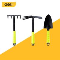 ราคา Deli ชุดอุปกรณ์ทำสวน จอบ พลั่ว คราด เสียม เครื่องมือทำสวน ส้อมพวนดิน จอบถากหญ้า ช้อนพวนดิน พรวนดิน ขุดดิน ปรับหน้าดิน จับถนัดมือ Gardening Tool Set (21561132192)