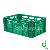 ราคา ลังพลาสติกโปร่ง เกรดเอ แบบสูง สัมผัสอาหารได้ เข้าห้องเย็นได้ สัมผัสอาหารได้ Food Grade ตะกร้าโปร่ง ตะกร้าพลาสติก ลังโลตัส ลังส่งห้าง (7503054006)