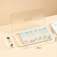 ราคา ตลับยา ตลับยาพกพา ตลับใส่ยากันน้ำ ตลับยา7ช่อง 7ช่อง กันน้ำ กันน้ำและกันความชื้น ขนาดเล็ก แบบพกพา พกพาสะดวก แบบใส กล่องเก็บยาขนาดเล็ก (20419653691)