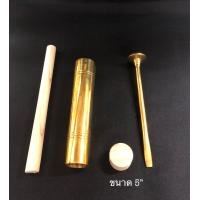 ราคา ตะบันหมาก ตะบันหมากทองเหลือง ยนตำหมาก ขนาด 5 และ ขนาด6 พร้อมส่ง (15001132810)