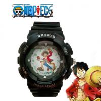 ราคา นาฬิกาข้อมือเด็ก สายซิลิโคน ลายวันพีชการตูนสุดฮิต ลูฟี่หมวกฟาง สินค้าพร้อมส่ง (17144594703)