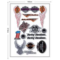 ราคา สติกเกอร์ติดหมวกกันน็อคสติ๊กเกอร์สะท้อนแสงโลโก้ Harley Davidson อุปกรณ์ตกแต่งสติกเกอร์ตกแต่งกันน้ำ (19752402457)
