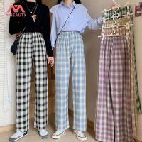 ราคา Mbeauty กางเกงผู้หญิง2023 กางเกงผ้าฝ้าย ญ ทรงหลวม มีเชือกผูกรูดได้ กางเกงลายสก็อตแฟชั่น กางเกงลายสก็อตขาตรงหญิง กางเกงวินเทจ (9542075350)