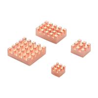 ราคา 4 Pieces Cooling Copper Heatsink for Raspberry Pi 4B 1G 2G 4G Cooling Heatsinks Cooler Pure Coper Heatsink (19003746228)