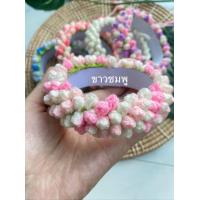 ราคา มาลัยใส่ผม มวยมาลัย มาลัยมัดผม เครื่องประดับผม มาลัยซีกดอกมะลิติดผมสวยๆ (20857079971)