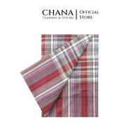 ราคา Chanathai ผ้าขาวม้าผ้าฝ้าย100 เย็บริมแล้ว ขนาด 90x200ซม โทนสีแดง (21277325725)