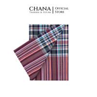 ราคา Chanathai ผ้าขาวม้าผ้าฝ้าย100 เย็บริมแล้ว ขนาด 90x200ซม โทนสีแดง (20472370206)