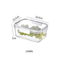 ราคา JJT จัดส่งฟรี กล่องเก็บพิเศษกรอบสำหรับตู้เย็นแช่แข็งเข็มขัดปิดสนิทกล่องอาหารกล่องเข็มขัดกล่องอาหารผักกล่องเก็บของพลาสติกกล่องที่จัดเก็บในตู้เย็นกล่องพลาสติกกล่องที่จัดเก็บในตู้เย็นสองตู้เย็นชั้นกล่องเ