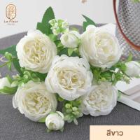 ราคา ช่อดอกโบตั๋น 5 ดอก มี 5 สีให้เลือก ดอกโบตั๋นสำเร็จรูป โบตั๋นปลอม ดอกไม้ประดิษฐ์ ดอกไม้ปลอม สำหรับใส่แจกัน ตกแต่งบ้าน ตกแต่งห้อง (21612890251)