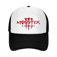 ราคา หมวกแก็ป หมวกเบสบอล หน้าบุฟองน้ำ หลังตาข่าย สกรีน Monster Energy ด้วย Flex pu ขอบเรียบ สวย คมชัด (21337401838)
