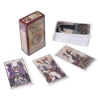 ราคา ไพ่ทาโรต์ Tarot Decks Trionfi Della Luna Tarot Card Oracle Cards Divination Table Board Game Tarot Deck for Beginners Fortune Fate Telling for sale (16602640964)