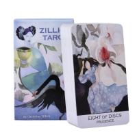 ราคา New 78pcs Zillich Tarot Cards and Guidance Divination Deck Entertainment Parties Board Game Tarot Cards Deck Party Playing frugal (15212463928)